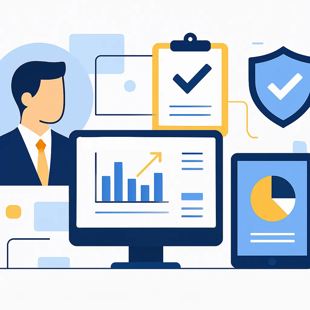 HIPAA compliance automation starts with evidence, not software - Professional blog header image