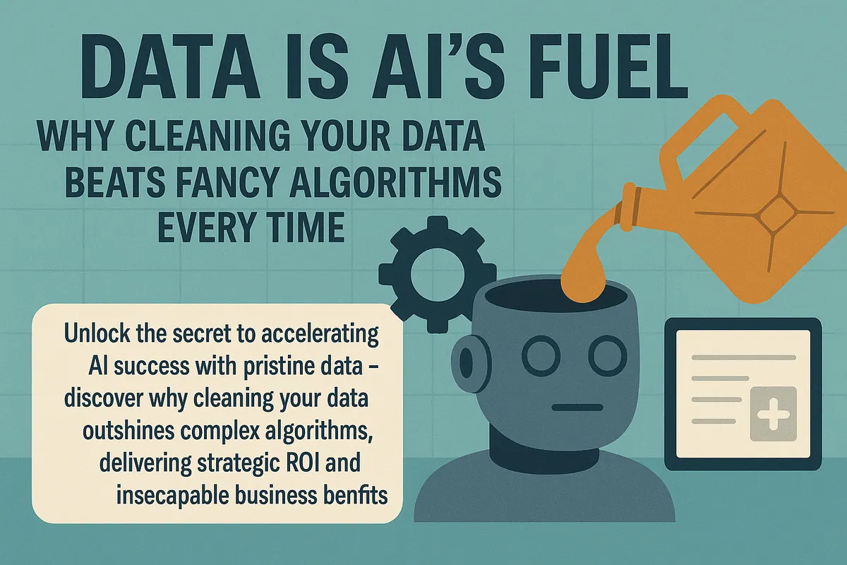 Data Is AI’s Fuel: Why Cleaning Your Data Beats Fancy Algorithms Every Time